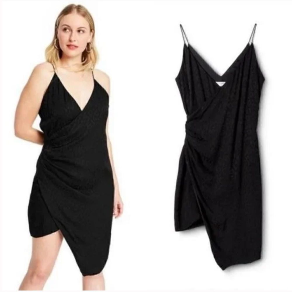 🆕 Cushnie x Target Leopard Print Asymmetric Slip Dress